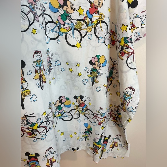 Vintage Mickey and friends Disney Flat Sheet - Picture 2 of 5